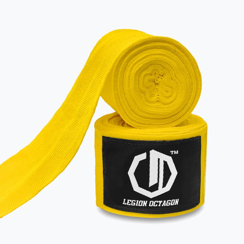 Bende da boxe Octagon Legion Standard 500 cm yellow 2