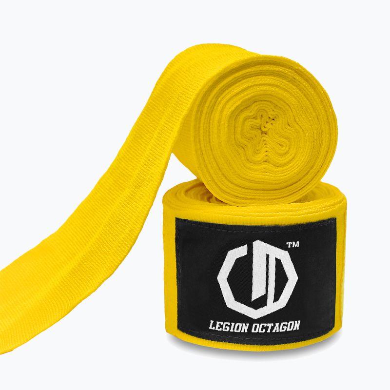 Bende da boxe Octagon Legion Standard 300 cm yellow 2