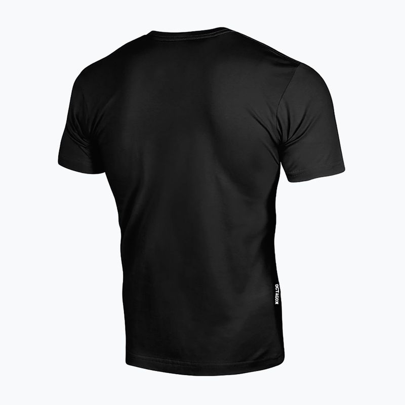 T-shirt da uomo Octagon Small Logo black/orange 2