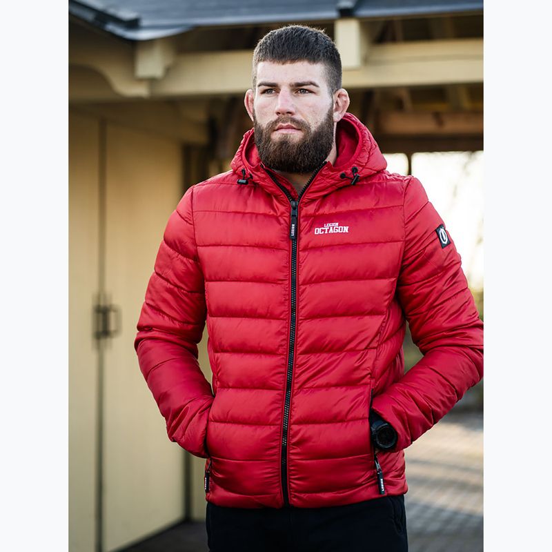 Giacca invernale da uomo Octagon Legion Florida red 5