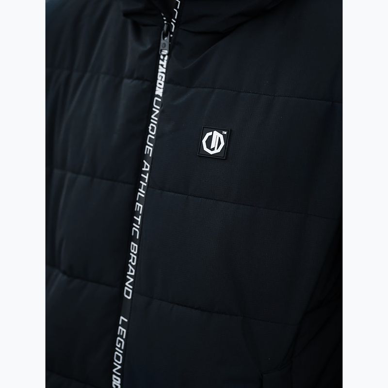 Giacca invernale da uomo Octagon Legion Panama black 8