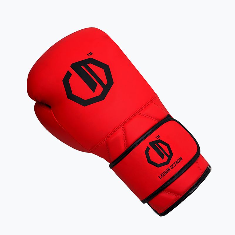 Guantoni da boxe Octagon Legion Enforcer + dark red bag 3