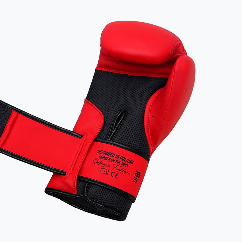 Guantoni da boxe Octagon Legion Enforcer + dark red bag 5