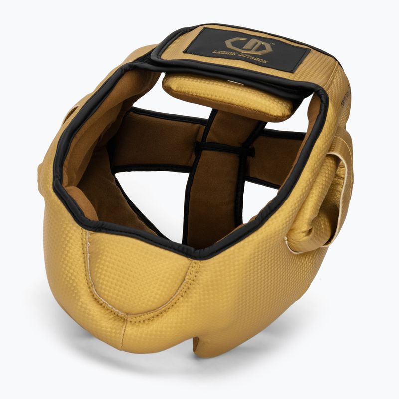 Casco da boxe Octagon Legion Kevlar gold 6
