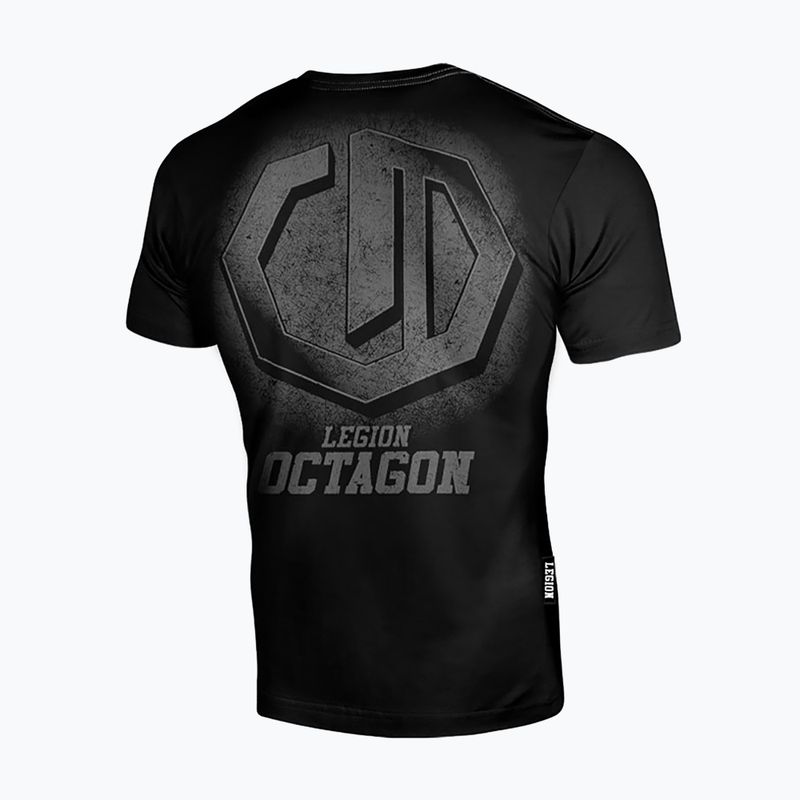 T-shirt da uomo Octagon Legion Conquest black/grey 2