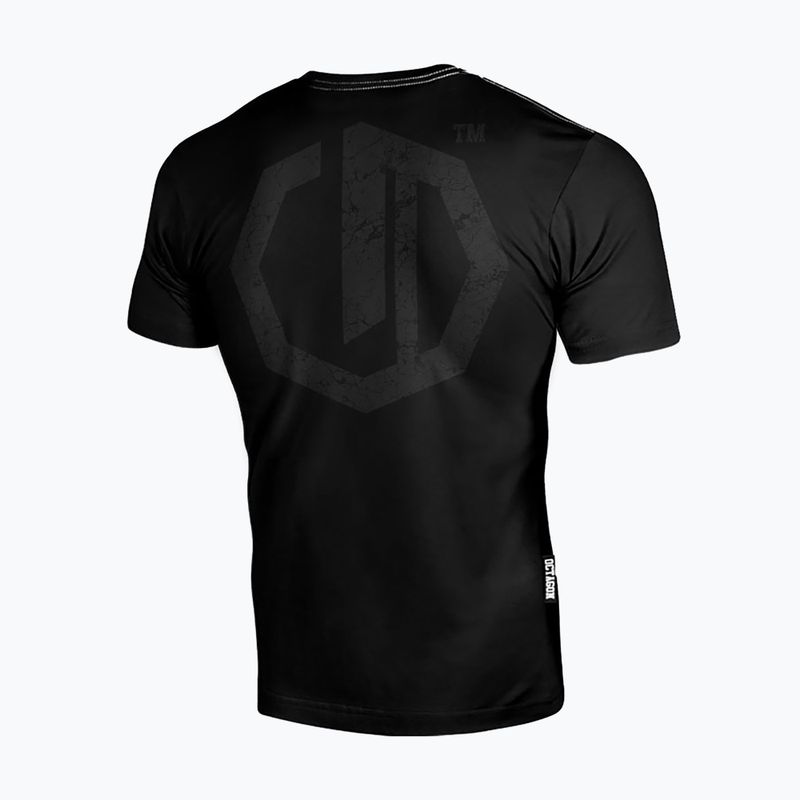 T-shirt da uomo Octagon Legion Big Logo black/black 2