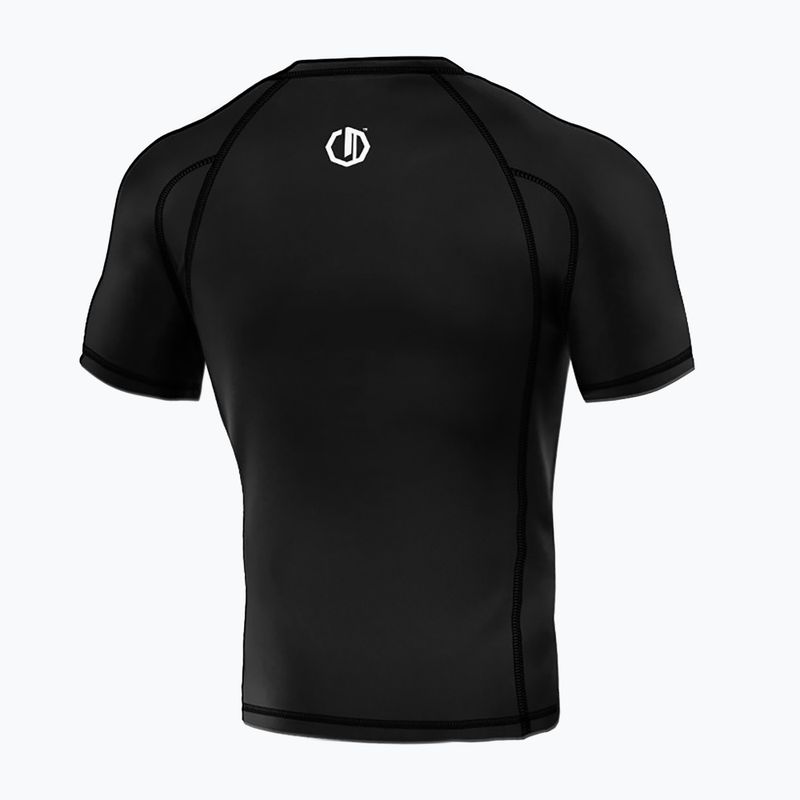 Rashguard da uomo Octagon Legion Premium black/white 2