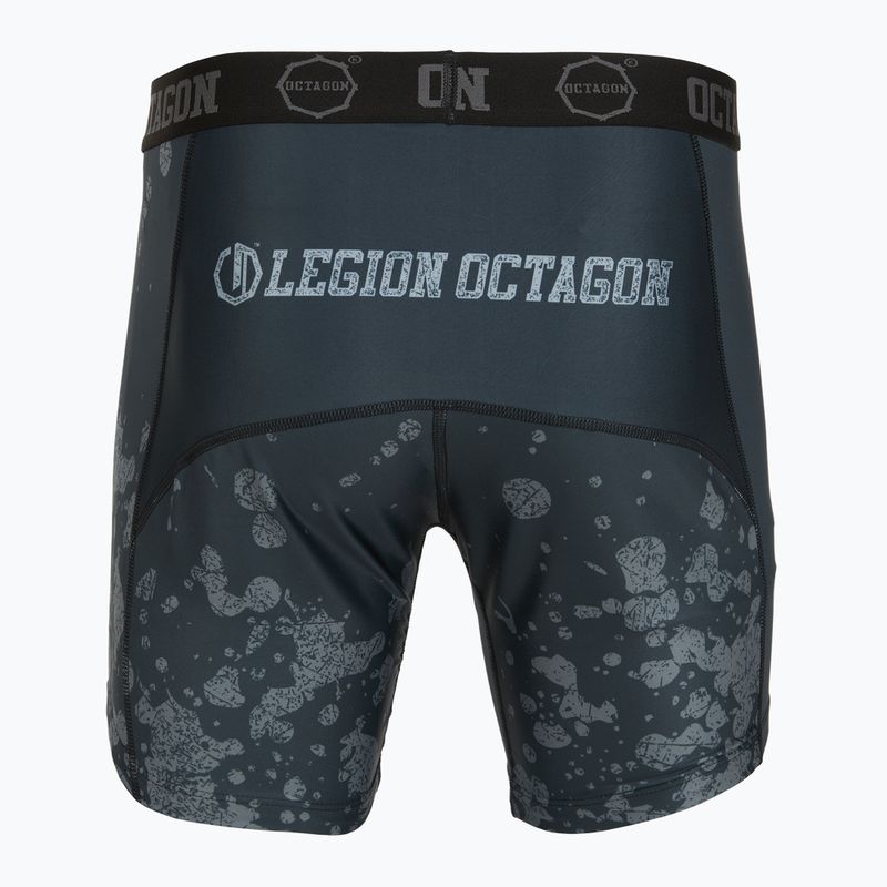 Pantaloncini da allenamento uomo Octagon Legion Grunge black/grey 2