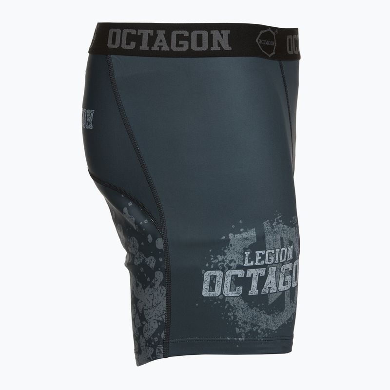 Pantaloncini da allenamento uomo Octagon Legion Grunge black/grey 3