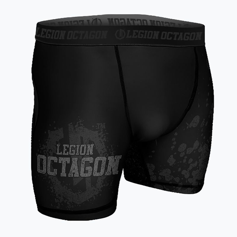 Pantaloncini da allenamento uomo Octagon Legion Grunge black/grey 3