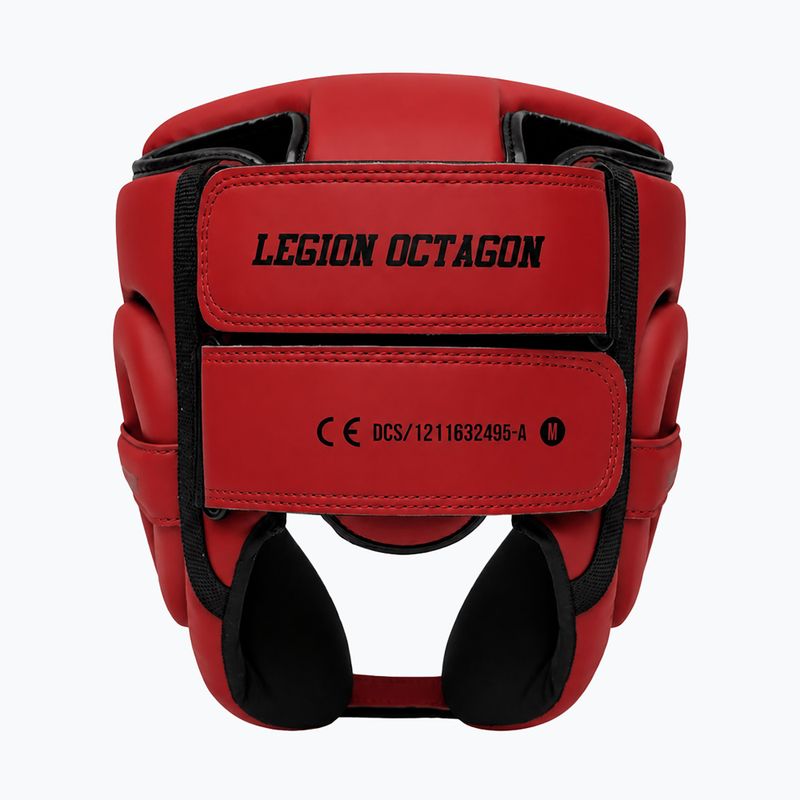 Casco da boxe Octagon Legion Enforcer red 2