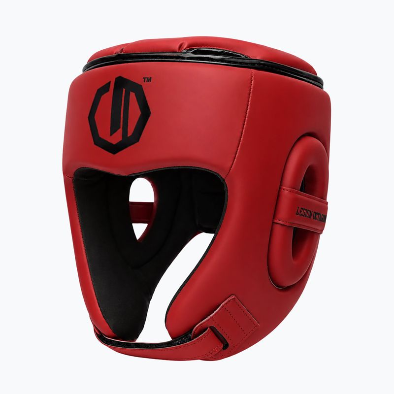 Casco da boxe Octagon Legion Enforcer red 3