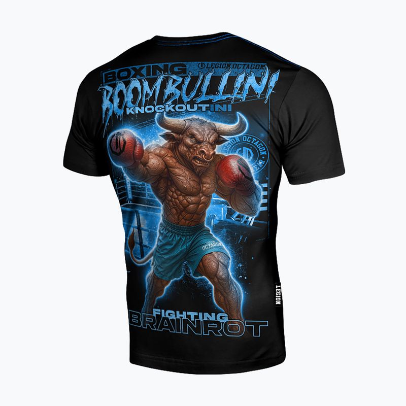 T-shirt da uomo Octagon Legion Brainrot Boombullini Knockoutini black/multicolor 2
