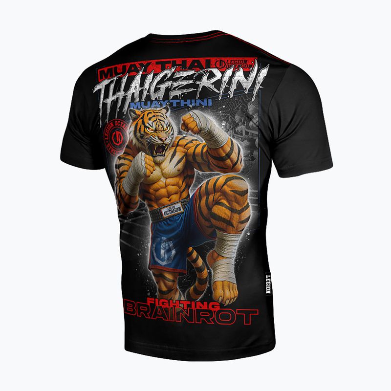 T-shirt da uomo Octagon Legion Brainrot Thaigerini Muaythini black/multicolor 2