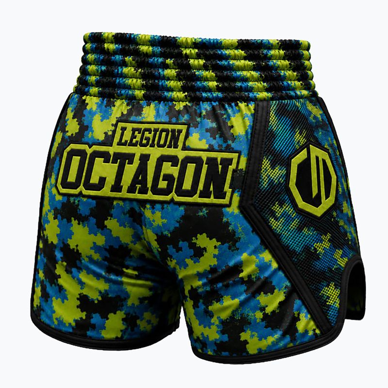 Pantaloncini da allenamento Octagon Legion Kickboxing/Muay Thai Premium toxic unit 2