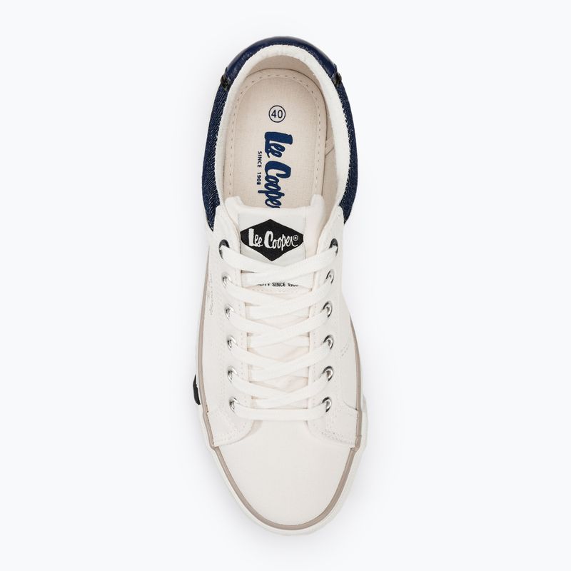 Scarpe da uomo Lee Cooper LCW-24-02-2145 bianco 5