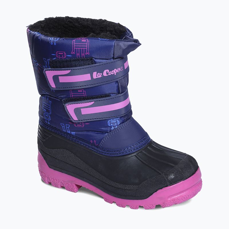 Stivali da neve Lee Cooper per bambini LCJ-23-44-2007 blu/fucsia 7