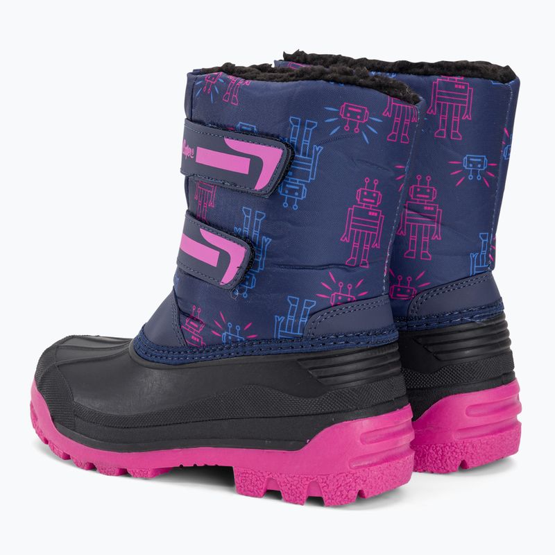 Stivali da neve Lee Cooper per bambini LCJ-23-44-2007 blu/fucsia 3
