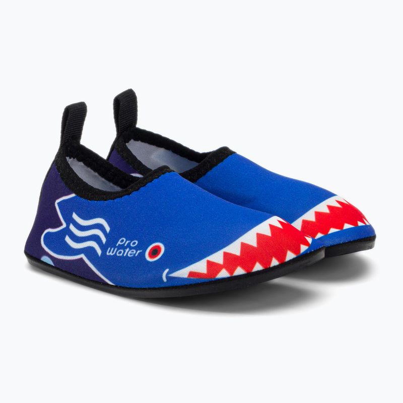 Scarpe acquatiche ProWater per bambini PRO-23-34-101B blu 4