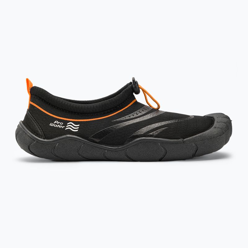 Scarpe da acqua ProWater da donna PRO-23-37-127L nero/arancio 2