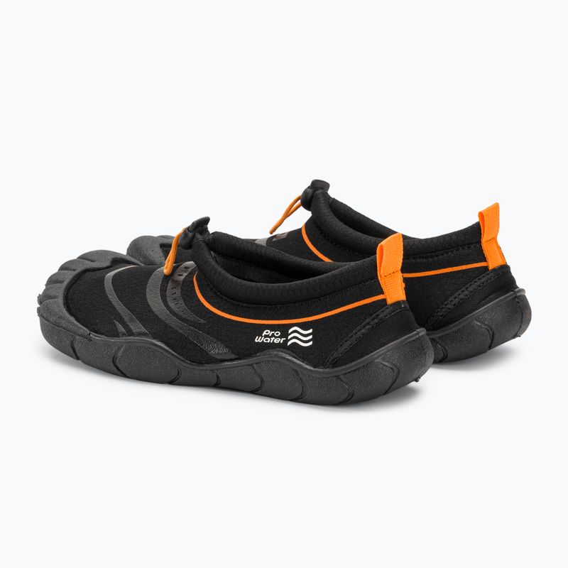 Scarpe da acqua ProWater da donna PRO-23-37-127L nero/arancio 3