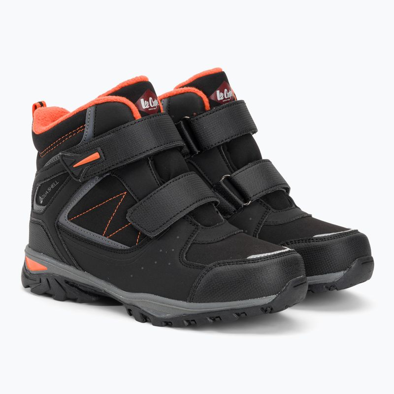 Stivali da neve Lee Cooper per bambini LCJ-23-01-2060 nero/arancione 4