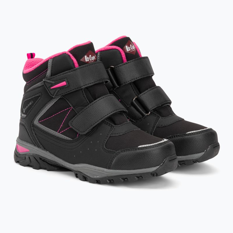 Stivali da neve Lee Cooper per bambini LCJ-23-01-2061 nero/fucsia 4