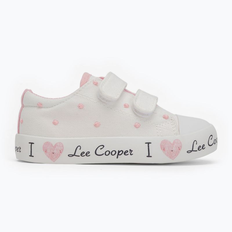 Scarpe Lee Cooper per bambini LCW-25-02-3264K bianco 2