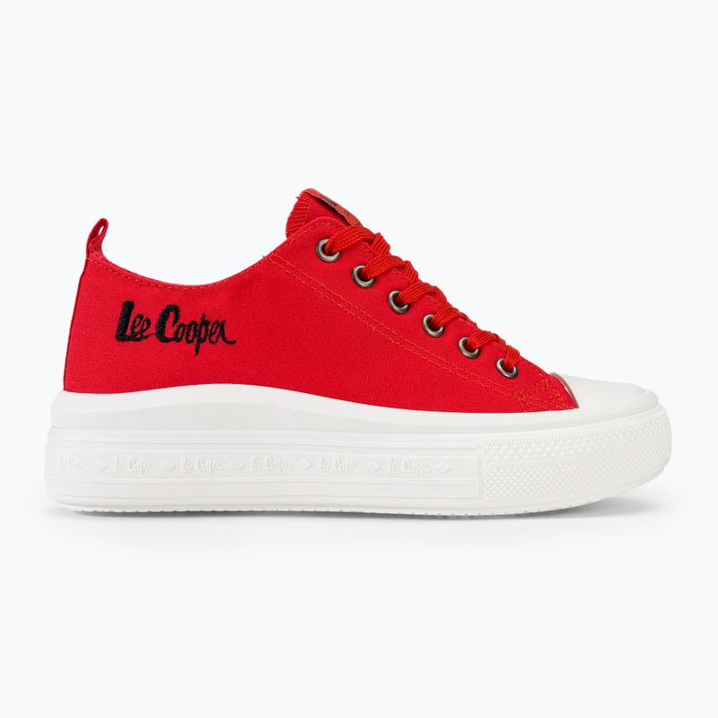 Scarpe Lee Cooper da donna LCW-24-44-2463 rosso 2