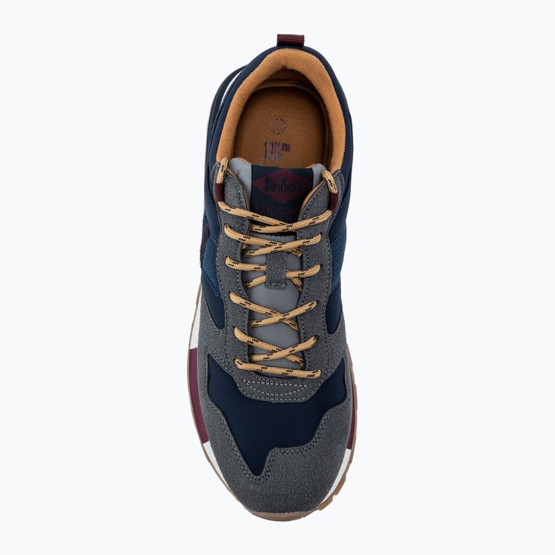 Lee Cooper scarpe da uomo LCJ-24-03-3006M grigio/navy 5