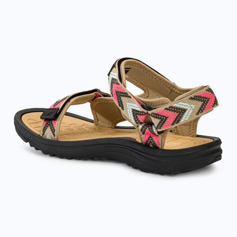Lee Cooper sandali da donna LCW-24-34-2612 beige / rosso 3