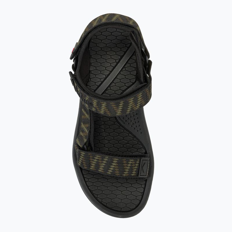 Sandali Lee Cooper da uomo LCW-24-34-2622 nero / oliva 5