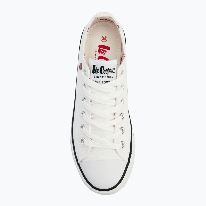 Scarpe da ginnastica Lee Cooper da donna LCW-24-31-2741L bianco 5