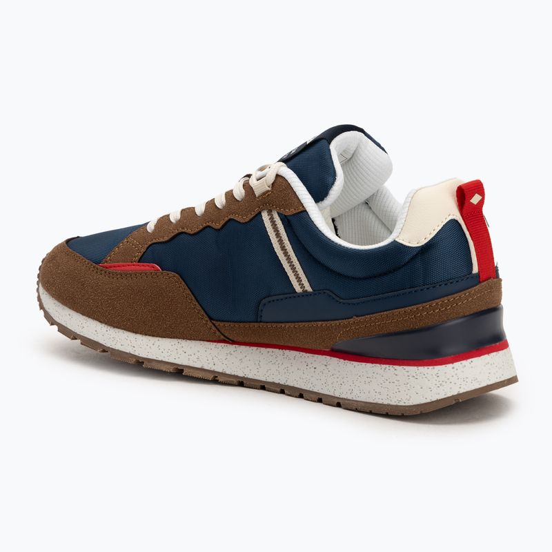 Lee Cooper scarpe da uomo LCW-25-03-3382MA marrone/navy 3