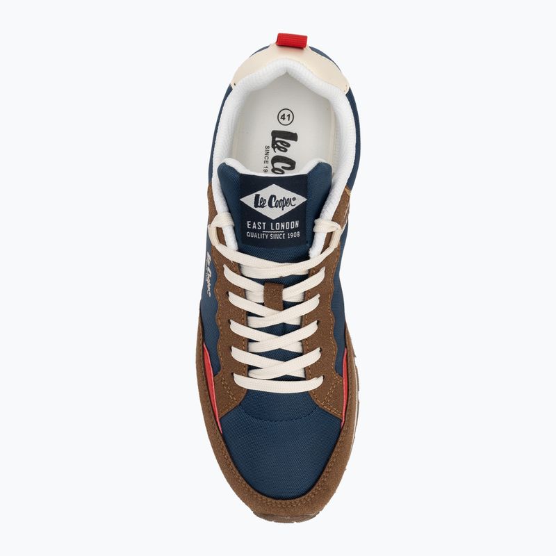 Lee Cooper scarpe da uomo LCW-25-03-3382MA marrone/navy 5
