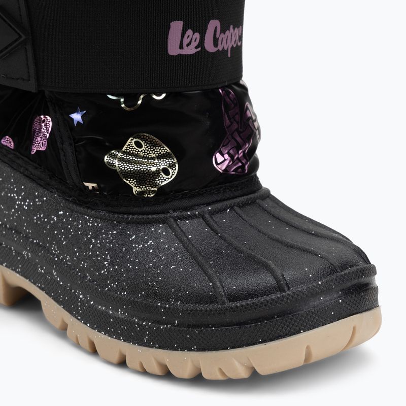 Stivali da neve Lee Cooper per bambini LCJ-25-10-3787K nero/fushia 7
