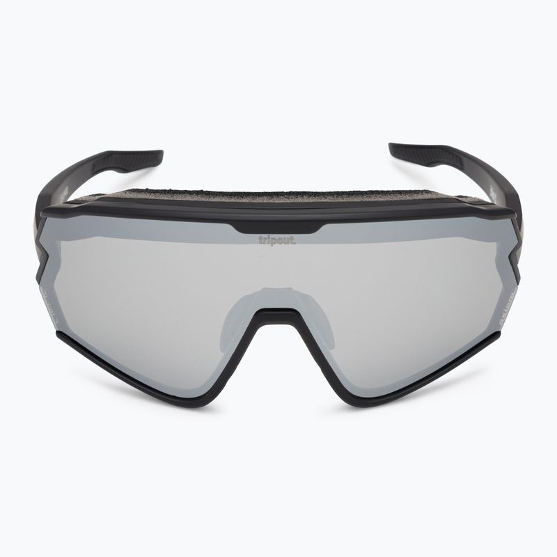 Occhiali da sole axiom Tripout Infinity nero/argento scuro 3