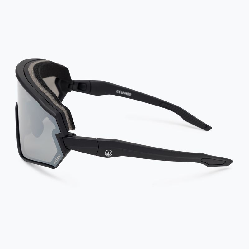 Occhiali da sole axiom Tripout Infinity nero/argento scuro 4