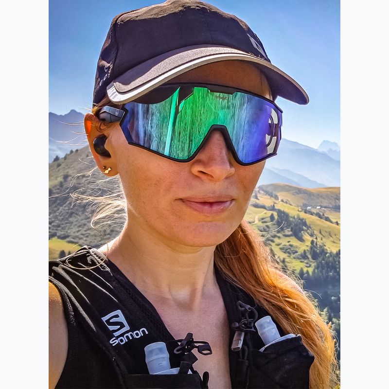 Occhiali da sole Tripout Infinity axiom nero/verde 6