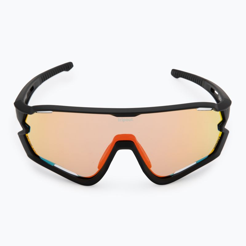 Occhiali da sole fotocromatici Tripout Force nero/rosso intelligente 3