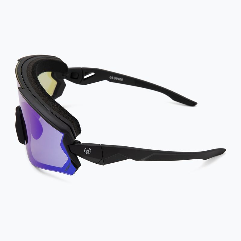 Occhiali da sole fotocromatici Tripout Eternity nero/rosso intelligente 4