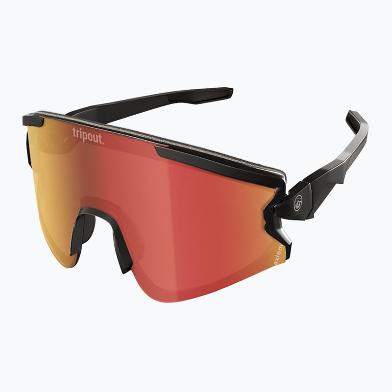 Occhiali da sole fotocromatici Tripout Eternity nero/rosso intelligente