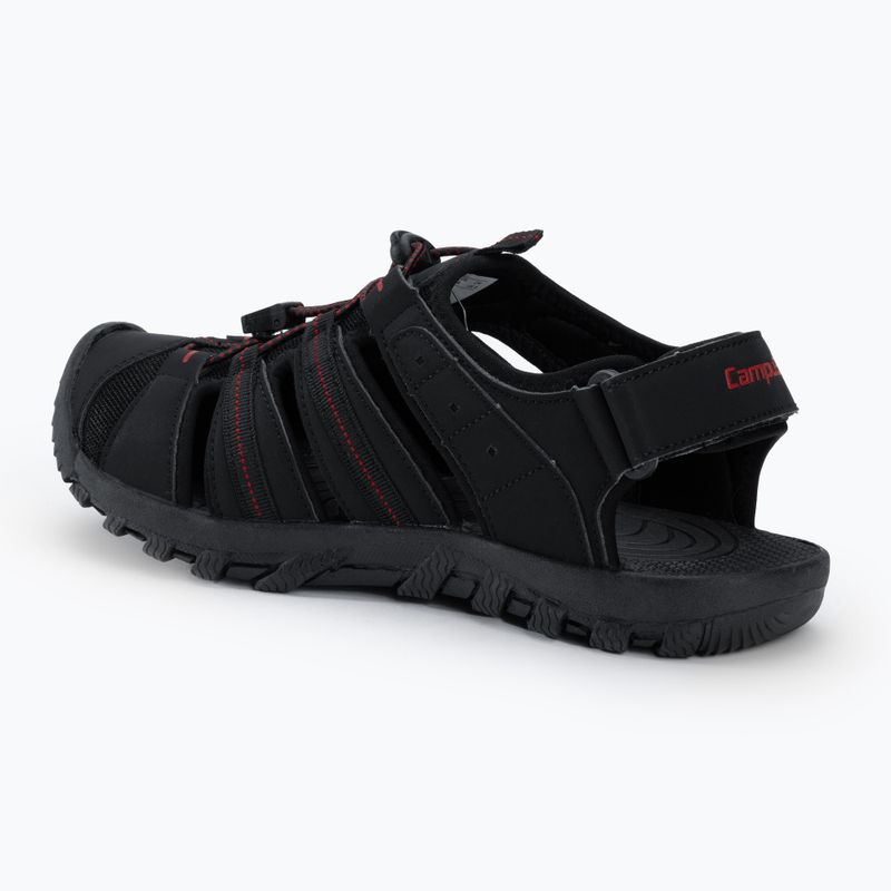 Sandali da trekking da uomo CampuS Carlit nero/rosso 3