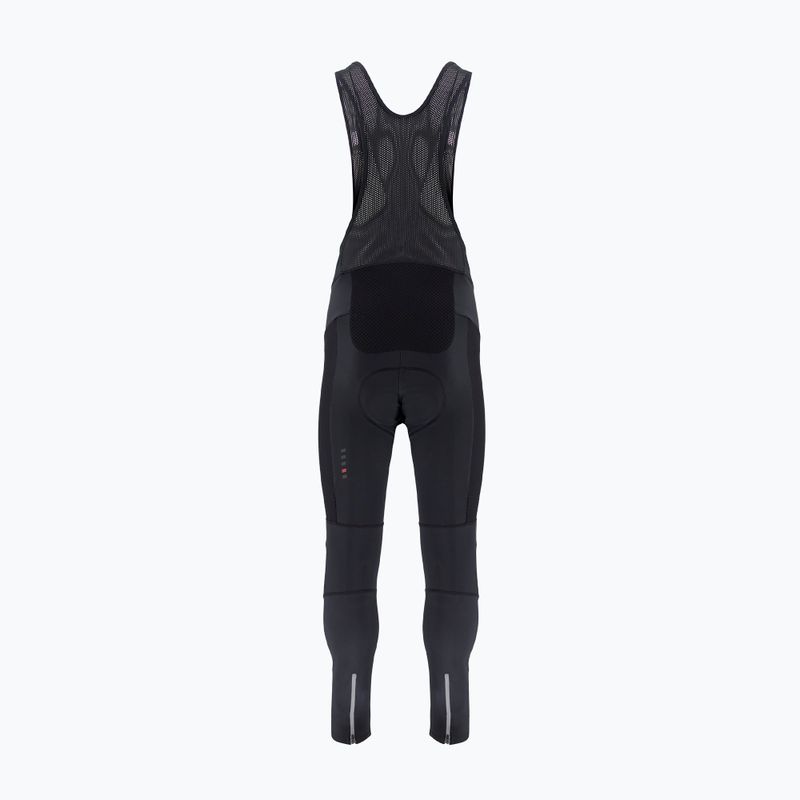 Pantaloni da ciclismo Quest Manzolo Thermo neri da uomo 2
