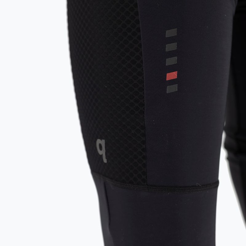 Pantaloni da ciclismo Quest Manzolo Thermo neri da uomo 3