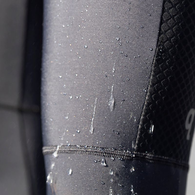 Pantaloni da ciclismo Quest Manzolo Thermo neri da uomo 5