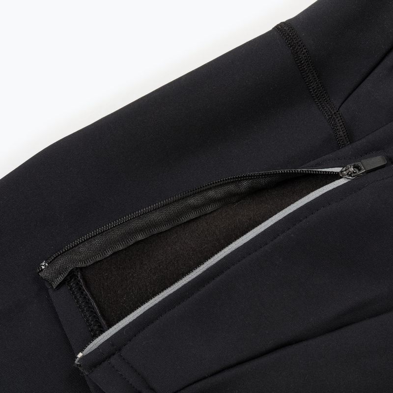 Pantaloni da ciclismo Quest Manzolo Thermo nero da donna 5