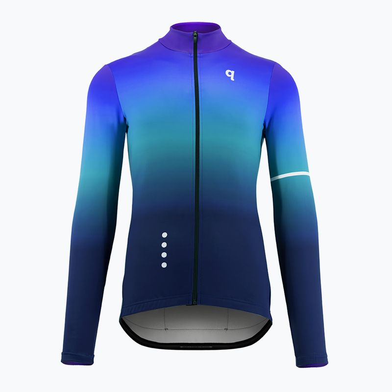 Felpa da ciclismo Quest da uomo Blu ametista