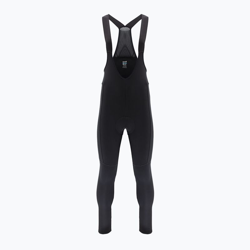 Pantaloni da ciclismo Quest Roveta da uomo, nero