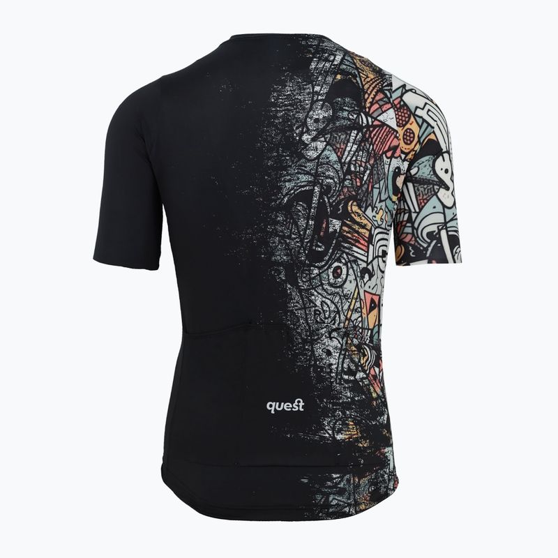 Maglia da ciclismo Quest Graphitti da uomo 2